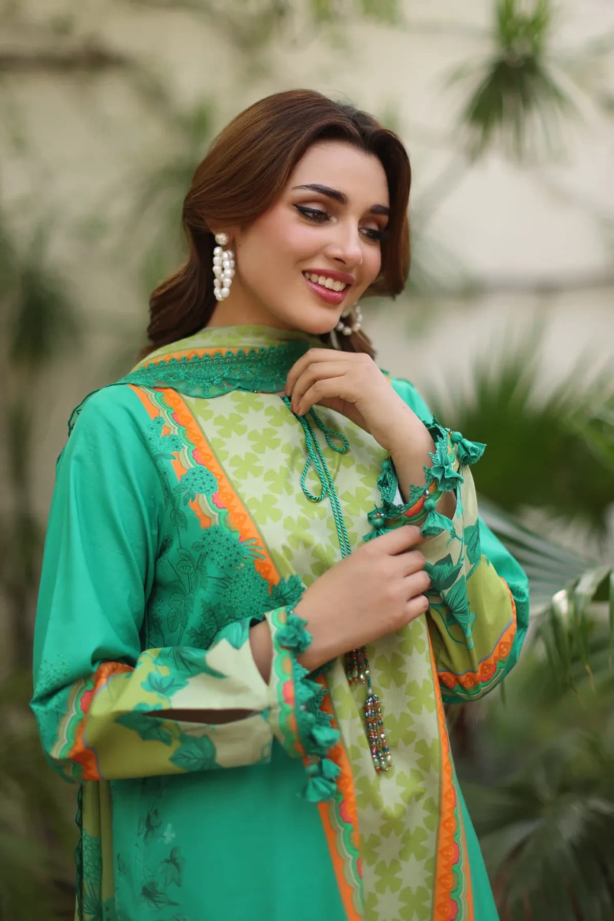 Charizma 3-PC Unstitched Embroidered Lawn AN6-05